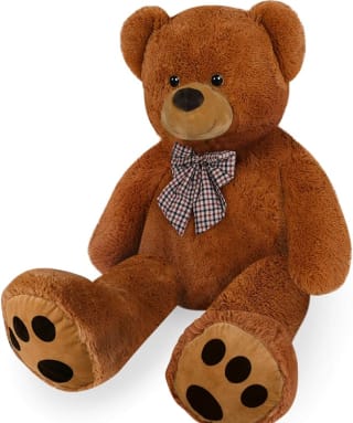 Oso de Peluche Grande con Lazo 100 cm. Por 30,35€