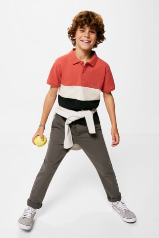 Polo color block para Peques Springfield por 3.99€