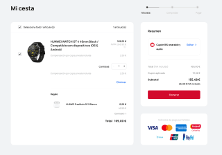 HUAWEI GT 4 46mm + Auriculares FreeBuds SE 2 por solo 155,48€
