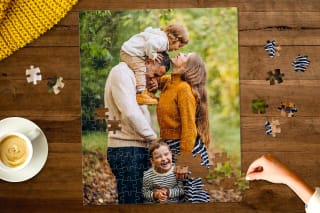 Puzzel met eigen foto nu met 83% korting!