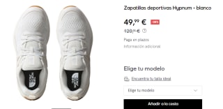 Zapatillas The North Face Hypnum para Mujer por 49.99€