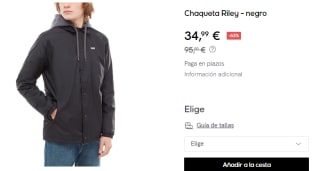 Chaqueta Vans Riley por 34.99€