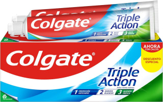 Pack 3 Colgate Triple Acción Pasta de Dientes total 6 unidades por 5,50€