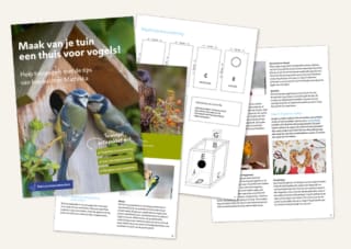 Gratis tuinvogelpakket via Natuurmonumenten