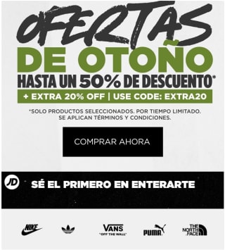 20% Dto extra + 50% dto en App