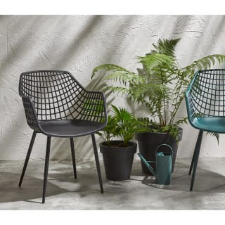 Kuipstoel Webbing Zwart - 4 voor €150 bij Kwantum