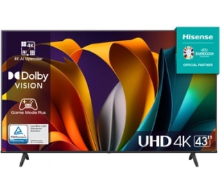 Hisense 43A6N tv 109,2 cm (43") 4K Ultra HD Smart TV Wifi Zwart voor €259 bij Bol.