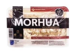 Bacalao Members Mark de 1kg por $264.96 en Sam´s Club