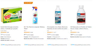 50% descuento segunda unidad en productos limpieza y belleza