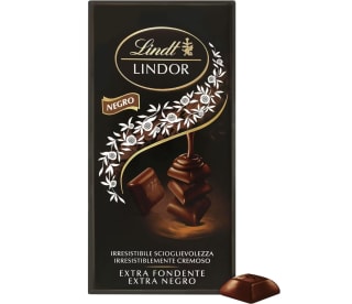 2 Lindt Chocolate LINDOR SINGLES Chocolate Negro por 3,58€