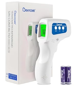Thermomètre Frontal Adulte et Bébé Berrcom à 18,99€