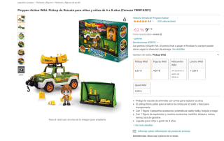 juguete Pinypon Action Wild. Pickup de Rescate por 9,37€