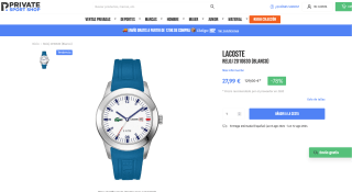 Reloj LACOSTE 2010630 por solo 27,99€