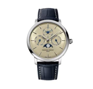 Reloj frederique constant SUIZO fase LUNAR Manufracture Slimline FC-775CH4S8 por