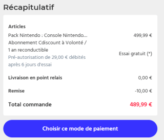 Nintendo Switch 2 - Mario Kart: World Bundel met gratis case/draagtas voor €489,99 dmv code bij CDiscount