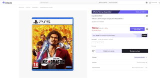 Videojuego Yakuza: Like A Dragon Juego para PlayStation 5 por 14,03€