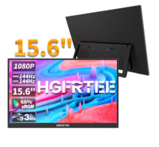 HGFRTEE Monitor portátil de 15,6 pulgadas, Panel de FHD-IPS por 56,12€