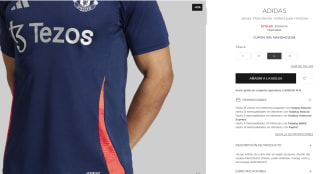 Jersey Manchester United por $647 | Cupón El Palacio de Hierro