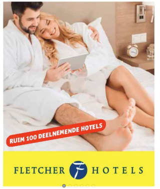 Hotelovernachting voor 2 personen voor 29,99 euro