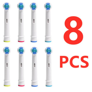 8 cabezales para cepillos Oral-B por 0,99€