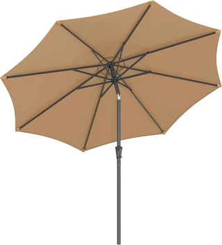 SONGMICS Sombrilla de Jardín 300 cm, UPF 50+ por 43,72€