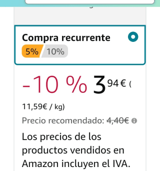 Kellogg's Rice krispies 360g pir 2,56€.