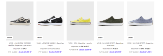 Zapatillas Vans desde solo 18,50€ ofertaza