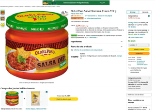 Frasco Old el Paso Salsa Mexicana 312 g por solo 3,39€