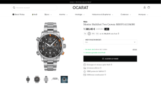 Montre Multifort Two Crowns Mido por 1.385,45€