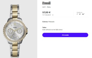Reloj para Mujer Fossil IZZY por 57€