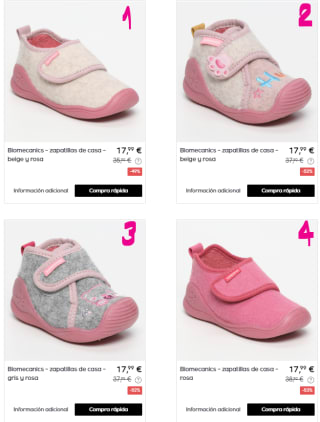 BIOMECANIC & GARVALÍN - Recopilación zapatillas por 17,99€