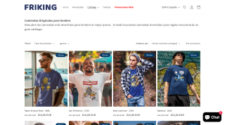 Camisetas FRIKING por 10€