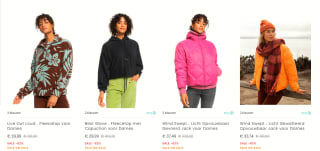 25% extra korting op de sale voor dames tot 65% bij Roxy