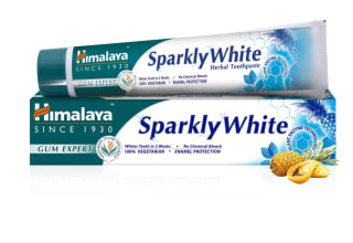 Himalaya Herbals Sparkly White Herbal Vegetarian Toothpaste por 2,54€