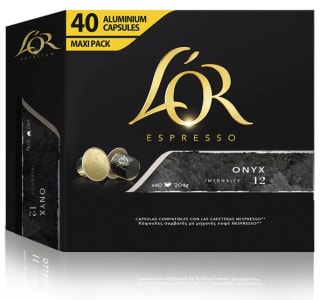 ONYX L'OR, 40 Cápsulas Maxi Pack compatibles nespresso® por solo 6,09€