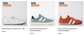 Twee paar sneakers voor €149 bij Quick