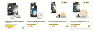 Philips Hue artikelen met 20% korting bij Praxis