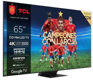 TV QD-MiniLED 65" TCL 65C855, QLED PRO 4K HDR Premium, Smart TV Google TV por 969€