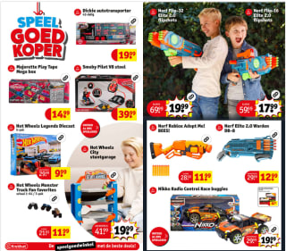 Heel veel speelgoed 2de halve prijs bij Kruidvat