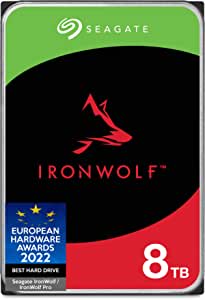 Seagate IronWolf, 8 TB, NAS por 195,37€ (3 años de rescue incluido)