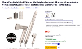 Shark FlexStyle 3-in-1 Föhn en Multistyler HD424SLEU voor €160 bij Bol