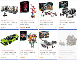 Lego 20% descuento en muchos modelos grandes ofertas