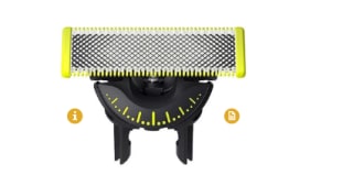 Lame de remplacement 360 Philips OneBlade x 1 Noir et Vert à 17,99€