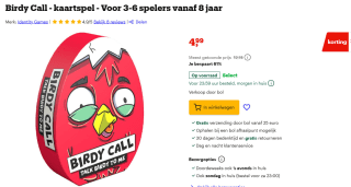 Identity Games Birdycall voor €4,99 bij Bol
