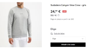 Sudadera de Hombre Oakley Canyon View Crew por 24.99€