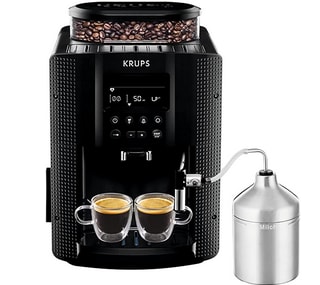 Cafetera Krups Essential EA8160 súper automática 15 Bares de presión 1.7L por 319€