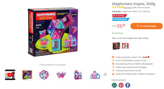 Magformers Sets 30dlg voor €25 bij Lobbes