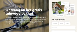 Gratis tuinvogelpakket via Natuurmonumenten
