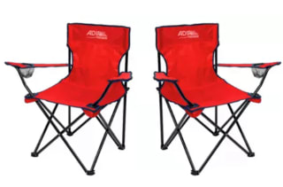 2 Sillas Plegables Rojo Adir 10856 Acampar por $280 en Mercado Libre
