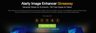 Gratis Aiarty Image Enhancer diseñador de imagenes